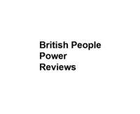 British People Power