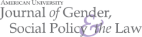 American university journal of gender, social policy & the law