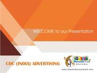 CDC INDIA Advertising