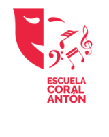 Coral antón escuela de canto y artes escénicas