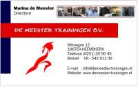 Training & consultancy de meester b.v.
