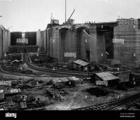 Gatun lake construction