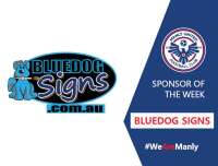 Bluedog signs
