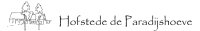 Hofstede de paradijshoeve