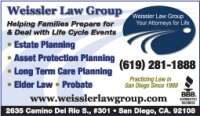 Weissler law group