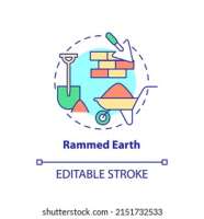 Rammed earth alternatives