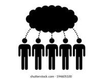 Aligned people