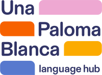 Una paloma blanca - language school