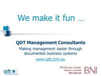 Qdt management consultants