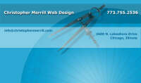 Christopher merrill web design