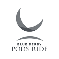 Blue derby pods ride