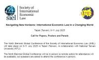 Legal issues of economic integration