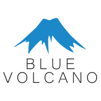 Blue volcano studio