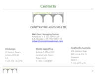 Constantine advisors