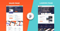 Melanze sales page and web design & development
