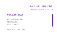Paul kellum dds