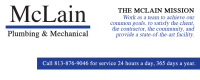 Mclain plumbing and mechanical contractors