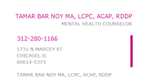 Tamar bar noy lcpc