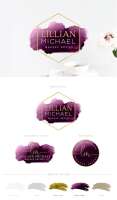 Plum staging & decor