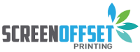 Screen offset printing