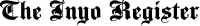 The inyo register / horizon california publications