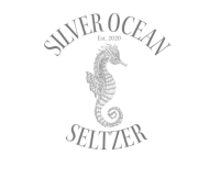 Silver ocean seltzer