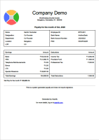 Payslip payroll and hr software
