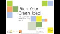 Pitch your green idea!
