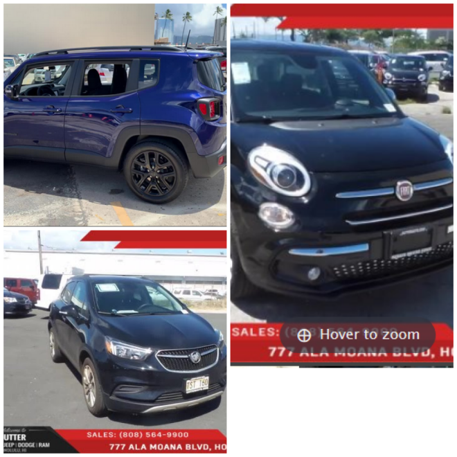 Review CUTTER CHRYSLER JEEP DODGE MAZDA FIAT OF HONOLULU image 9714