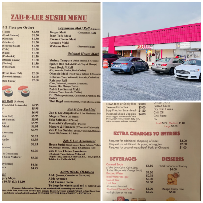Review Zab-E-Lee Thai and Sushi Restaurant image 53373
