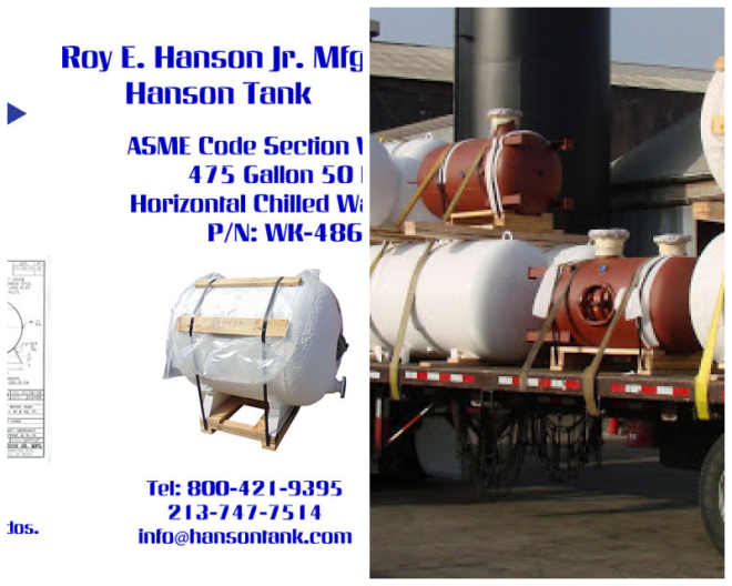 Review Roy e. hanson jr. mfg. (hanson tank) image 294461