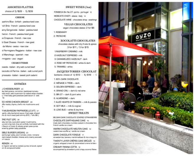 Review Ayza Wine and Chocolate Bar Midtown image 214575
