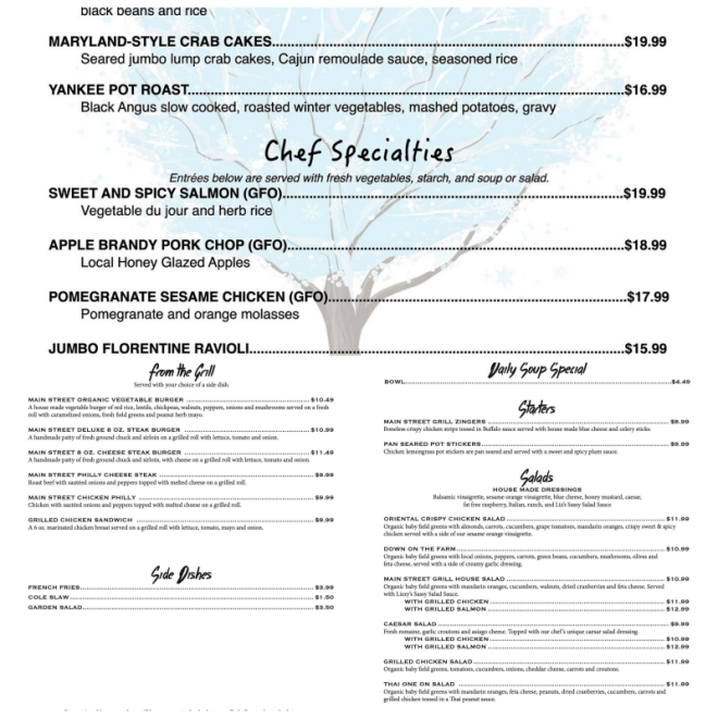 Review Mainstreet Grille & Bakery image 178387