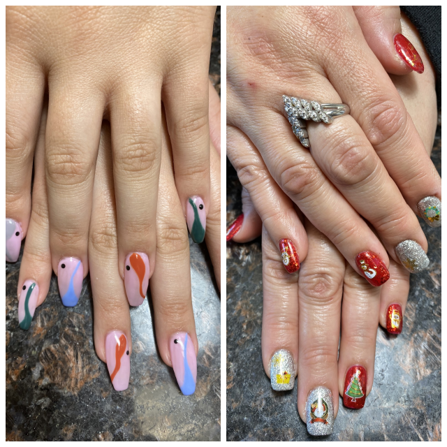 Review Red persimmon nails image 344090