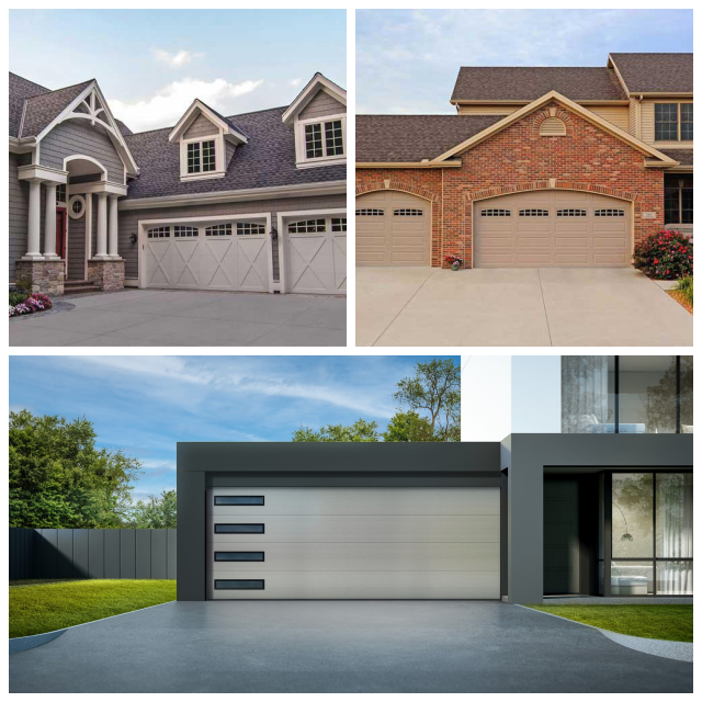 Review Overhead door and fireplace image 332818