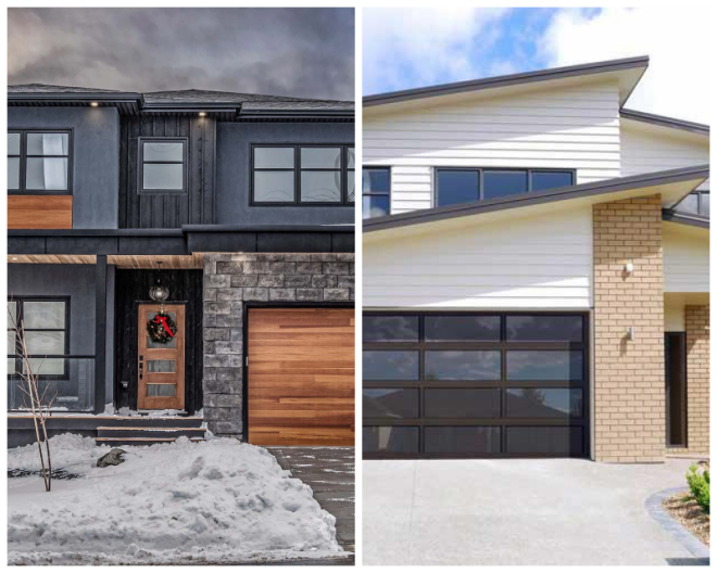 Review Overhead door and fireplace image 332819