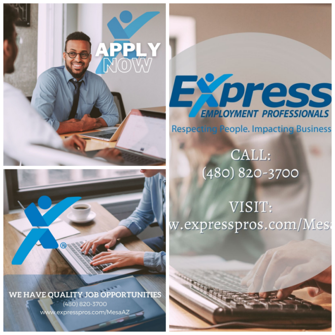 Review Express Employment Professionals - Mesa, Arizona image 205009