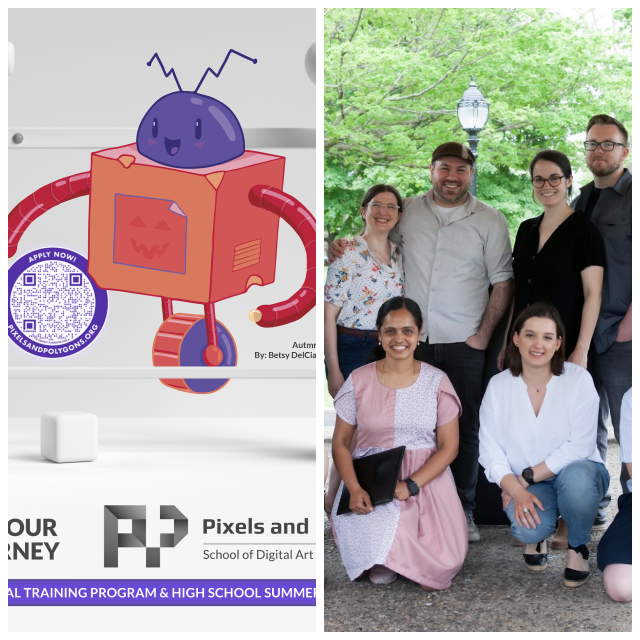 Review The pixels and polygons school image 337617