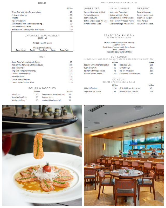 Review NOBU RESTAURANT KUALA LUMPUR MALAYSIA image 151992