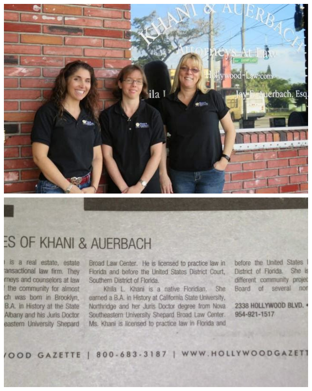 Review Law offices of khani & auerbach image 297817