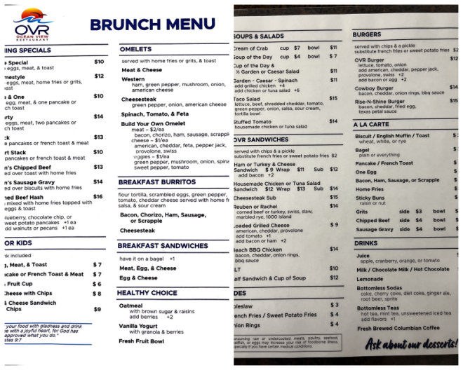Review Ocean view family restaurant image 330531