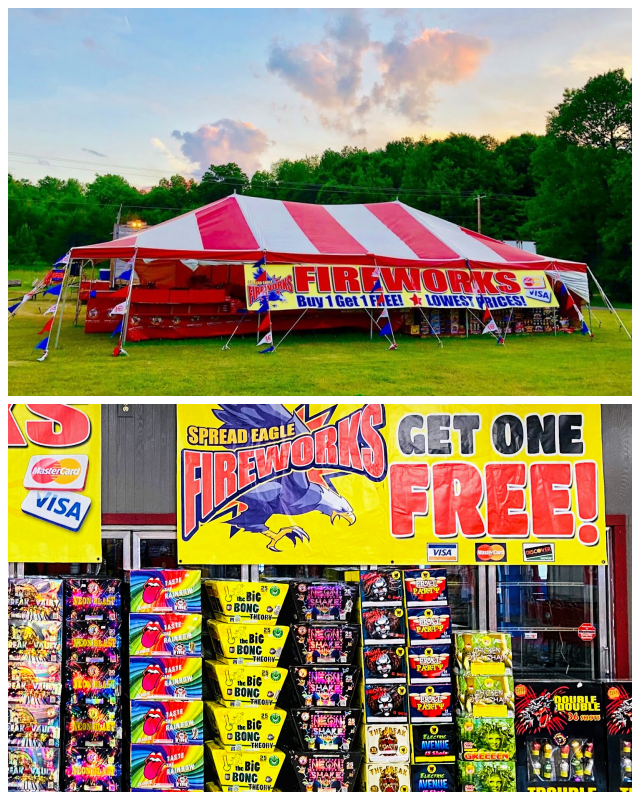 Review Spread Eagle Fireworks image 21420