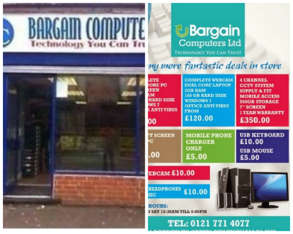 BARGAIN COMPUTERS LTD image 166707